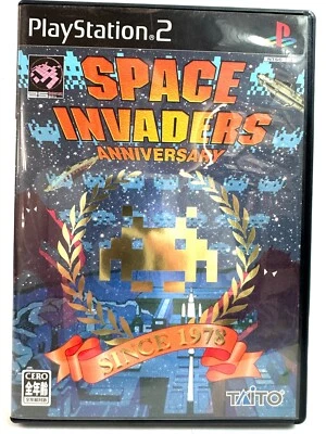 SONY PlayStation 2 Space Invaders Anniversary Taito NTSC-J Complete Tested Rare - Image 1 of 4