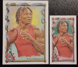 2023 Topps Allen & Ginter Mini A & G Back & Base #107 - Anthony Richardson
