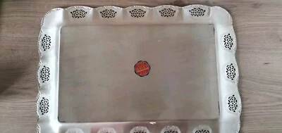 QUIST Service Tablett versilbert, Länge 40cm/ Breite 28cm Gut erhalten  - Bild 1 von 4