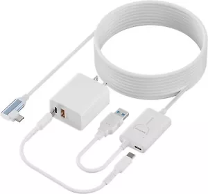 16ft VR Charging Link Cable Accessory for Meta Quest 3/Quest 2 - Picture 1 of 10
