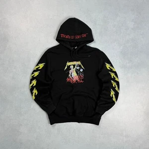 VINTAGE METALLICA …AND JUSTICE FOR ALL ALBUM BAND HOODIE - ADULT SIZE SMALL - Picture 1 of 7