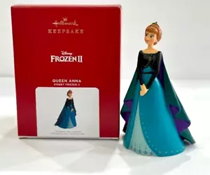 NIB $30 Hallmark Keepsake Disney Frozen 2 Anna Porcelain Premium Ornament 2021 - Picture 1 of 11