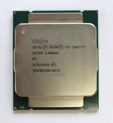 Intel Xeon E5-2667V3  SR203  3.20GHz CPU Prozessor - Bild 1 von 2