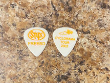 STYX - 'FREEBO' 100% Authentic 2003 CYCLORAMA Tour Issued Guitar Pick White
