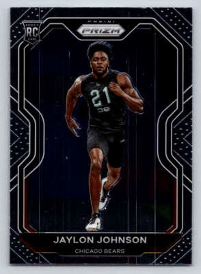 2020 Panini Prizm #306 Jaylon Johnson RC (ref 193681) - Image 1 of 2