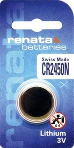 10 CR2450N RENATA WATCH BATTERIES 2450 - Picture 1 of 3