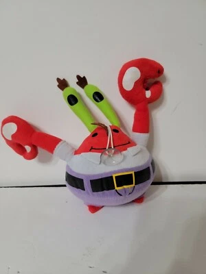 Spongebob Squarepants Mr. Krabs Plush Window Hanger FLAW - Image 1 of 4