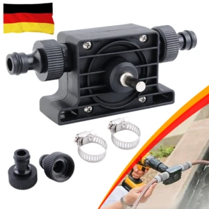 Elektrischer Bohrmaschine Bohrpumpe Selbstansaugende Transferpumpe Öl Wasser DHL - Bild 1 von 12