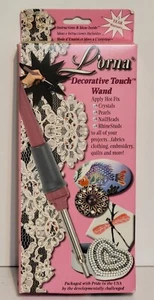 BRAND NEW L’ORNA DECORATIVE TOUCH HOTFIX EMBELLISHMENT WAND APPLICATOR /w 8 TIPS - Picture 1 of 4