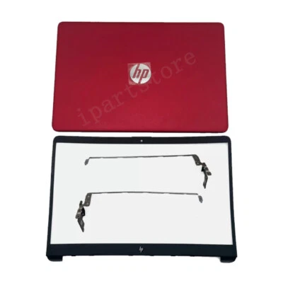 New For HP 15-DW 15-dw1083wm 15-DW1XX Back Cover & Hinges & Bezel Red M03725-001 - Image 1 of 4