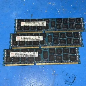 24GB (8GBX3) Hynix 8GB PC3-10600 DDR3-1333 Memory HMT31GR7BFR4A-H9 - Picture 1 of 3