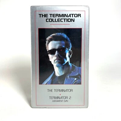 The Terminator 1 & 2 Collection VHS/VCR 2-Tape Set 1995 - NEW SEALED / OOP - Image 1 of 4