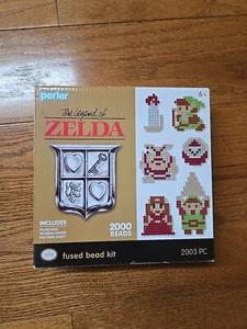 Nintendo The Legend Of Zelda 2000 Perler Fused Bead Kit 12 Sprites 2003 PC New - Picture 1 of 4