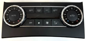 12-16 Mercedes C CLS OEM W204 W218 Calefacción Climatizador Panel 2049001207 - Imagen 1 de 6