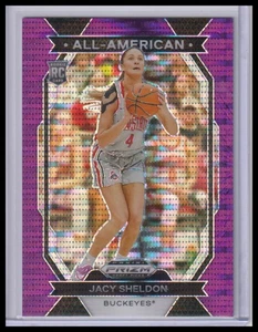 2024 Prizm Draft Picks #16 Jacy Sheldon All-American Purple Pulsar #/55 - Bild 1 von 2
