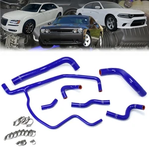 HPS Blue Silicone Radiator+Heater Hose Kit For 11-23 300/Charger/Challenger 3.6L - Picture 1 of 2