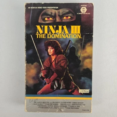 Ninja III: The Domination VHS 1984 MGM Home Video Big Book Box - Image 1 of 4