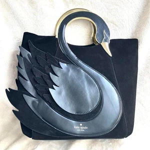 Bolso Kate Spade On Pointe Cisne Negro Raro de Japón - Imagen 1 de 13