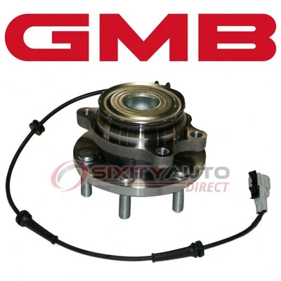 GMB Front Wheel Bearing Hub Assembly for 2005-2013 Nissan Xterra - Driveline et Foto 1 de 4