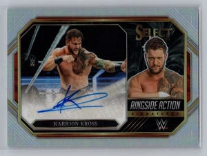 2023 Panini Select WWE Karrion Kross Ringside Silver Prizm Auto #RA-KKR 10345 - Picture 1 of 2