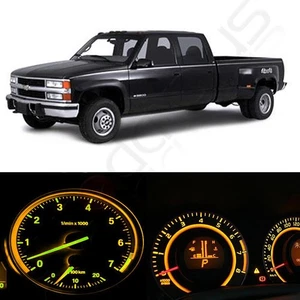 KIT LED AMARILLO TABLERO DE INSTRUMENTOS GAUGA CLÚSTER BOMBILLAS PARA CHEVROLET 1992-94 - Imagen 1 de 10