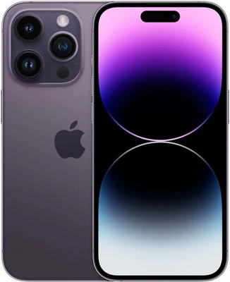 Apple iPhone 14 Pro 256GB Smartphone Violett Deep Purple - Gut - Bild 1 von 4