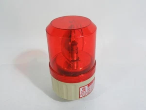 ZXDZ LTE-1081J Red Rotating Industrial Signal Light *Cracked Base Clip* USED - Picture 1 of 3