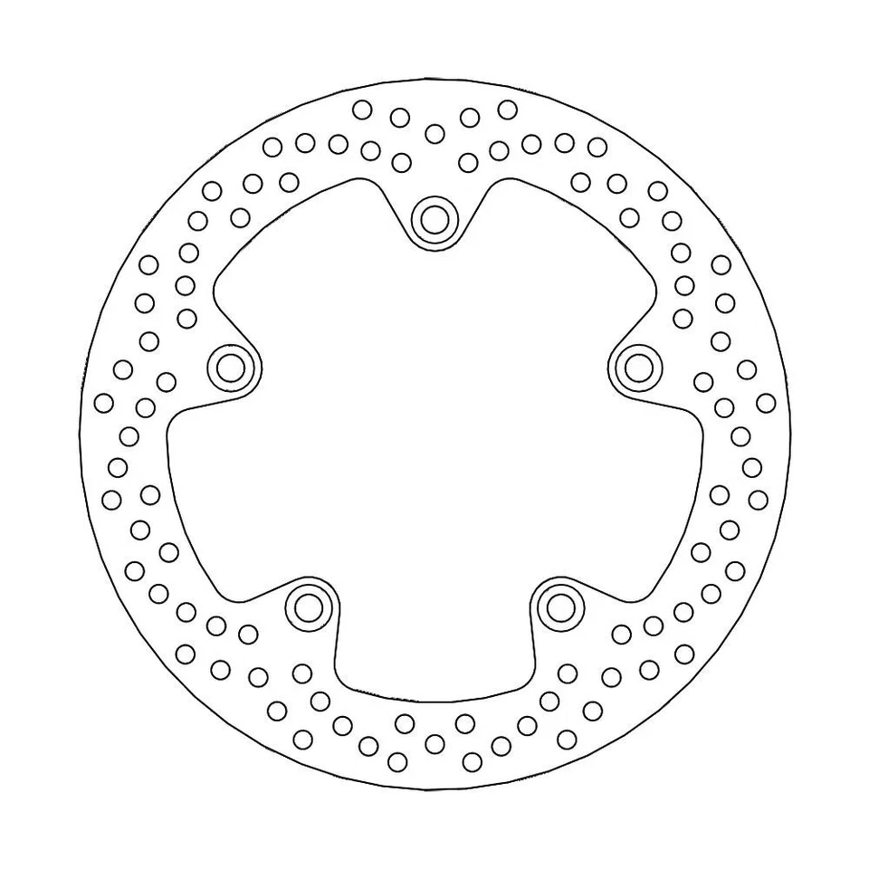 Disque de frein arrière série Halo MOTO-MASTER 265 mm 110479 - Photo 1/1