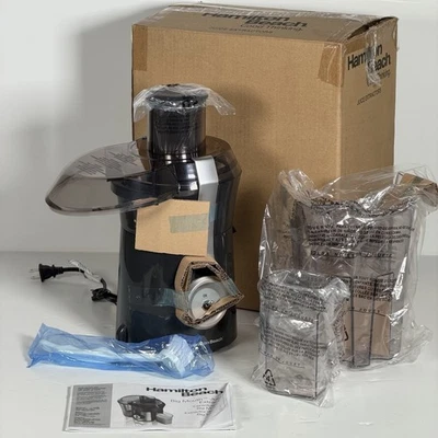 Extractor de Jugos Hamilton Beach Big Mouth Pro (67650 A) - 800W - Nuevo Caja Abierta Foto 1 de 4
