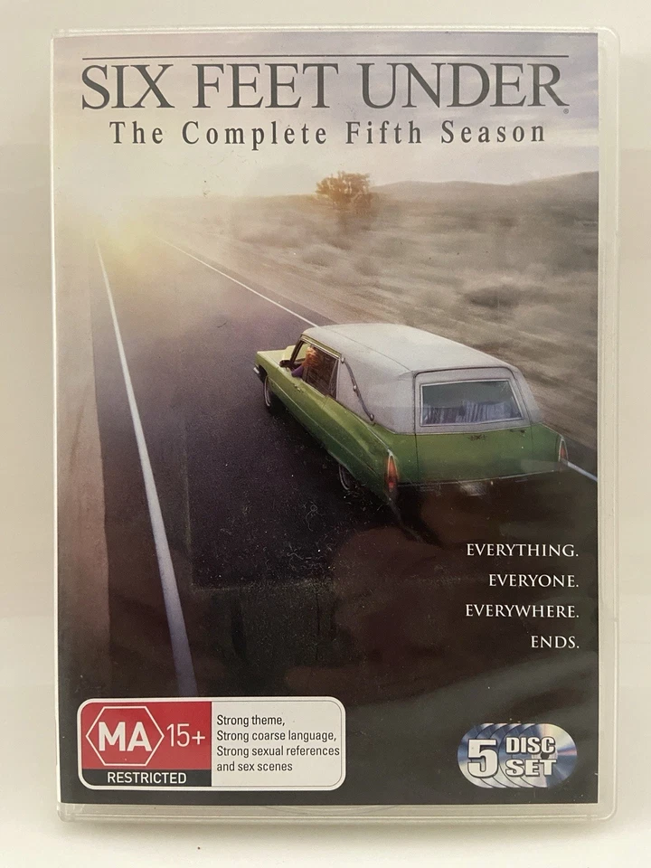 Six Feet Under: Season 5 (DVD, 2005) 5 Disc Set - Region 4 - FREE POSTAGE - image 1 of 1