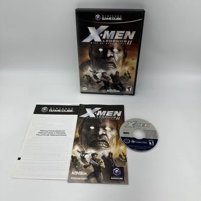X-Men Legends II: Rise of Apocalypse (Nintendo GameCube, 2005) - Completo en caja original Foto 1 de 4