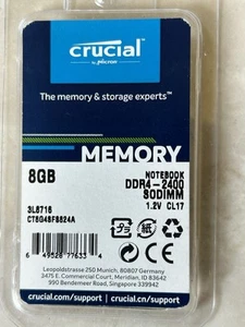 Crucial CT8G4SFS824A C8FJ 8GB Memory RAM - Afbeelding 1 van 4