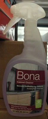Bona Cabinet Cleaner 32 oz Residue-Free Non-Toxic Biodegradable Spray Bottle New - Image 1 of 2