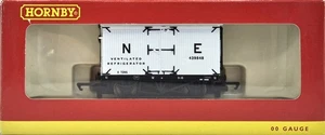 Hornby R6181 LNER 5T belüfteter Kühlschrank Van Wagon 439848 in NE weißer Lackierung - Bild 1 von 2