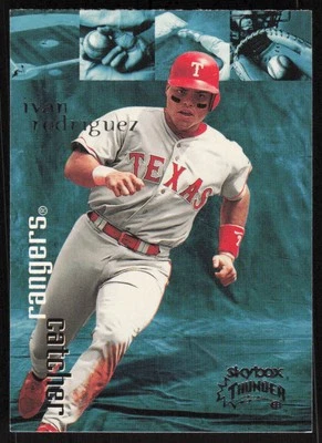 1999 SkyBox Thunder  #209 Ivan Rodriguez - Image 1 of 2