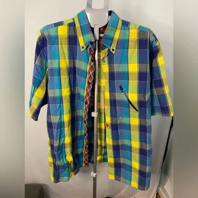 Massive Revolution XXL Plaid Short Sleeve Shirt - Image 1 of 4