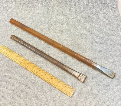 Cincel frío 2 piezas largo alcance 18" y 12 1/2" EE. UU. Foto 1 de 4