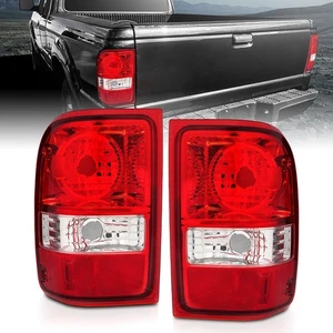 Chrome Red/Clear Lens Tail Light Assembly fits 2001-2011 Ford Ranger - Foto 1 di 5