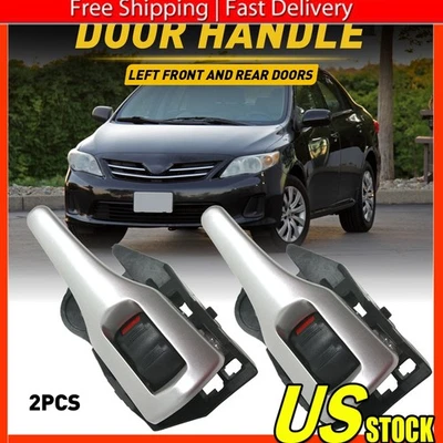 2x Front & Rear Inner Door Handle Right Passenger For Toyota Corolla 2009-2013 Foto 1 de 4