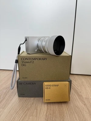 Sigma BF Mirrorless Camera (Silver) + 35mm F2 DG Contemporary Lens (Silver) - Image 1 of 3