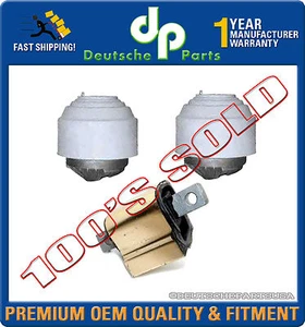 MERCEDES W211 E320 HYDRAULIC ENGINE MOTOR TRANSMISSION MOUNT MOUNTS 3PC SET - Picture 1 of 1