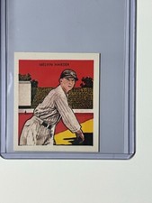 1977 Dover Reprint 1933 Tattoo Orbit Melvin Harder Indians Baseball Card