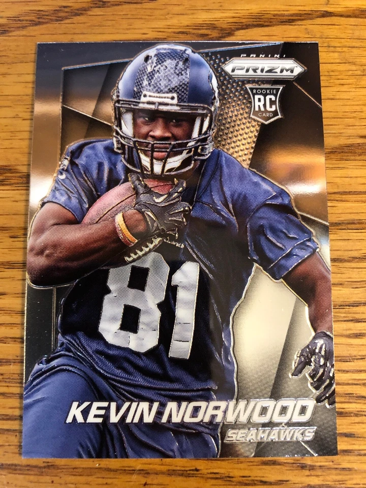 Kevin Norwood RC 2014 Panini Prizm Seahawks Card #220  *1616* - Image 1 of 1