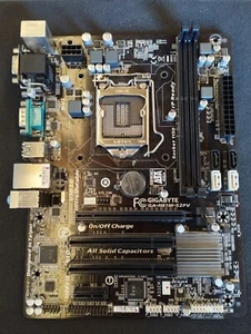 Placa Base GIGABYTE H81M-S2PV / Socket 1150 / DDR3 1600 MHz - Imagen 1 de 2