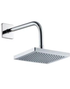 Glacier Bay Single-Spray 8 in. Square Showerhead in Chrome - Picture 1 of 3