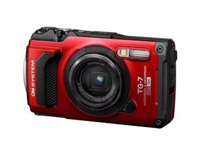 OM SYSTEM Tough TG-7 RED Japan Domestic New - Image 1 of 4