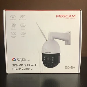 Foscam SD4H 18X Optical Zoom Smart 4MP PTZ WiFi Camera with Spotlight - Picture 1 of 13