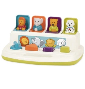 Battat Pop-Up Pals, Ursache & Wirkung Lernspielzeug für Babys, Kleinkinder, Kinder - Bild 1 von 5