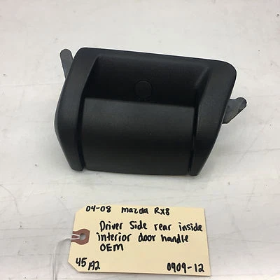 Manija de la puerta lateral del conductor trasero OEM LH IZQUIERDA 2004 2005 2006 2007 2008 Mazda RX-8  Foto 1 de 3