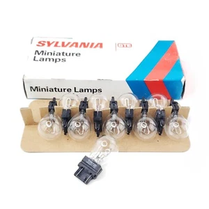 Sylvania GTE 3157 Miniature Lamps 380890 Clear Incandescent Bulbs NOS Lot Of 10 - Picture 1 of 5